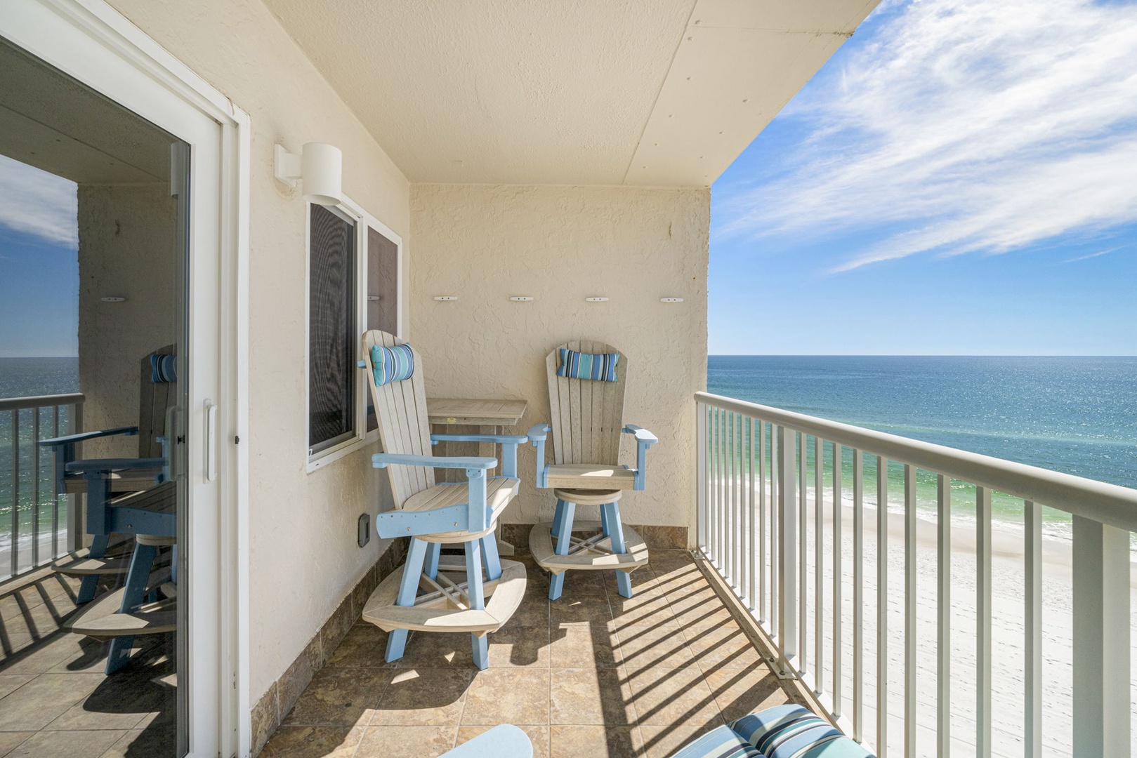 Balcony seating