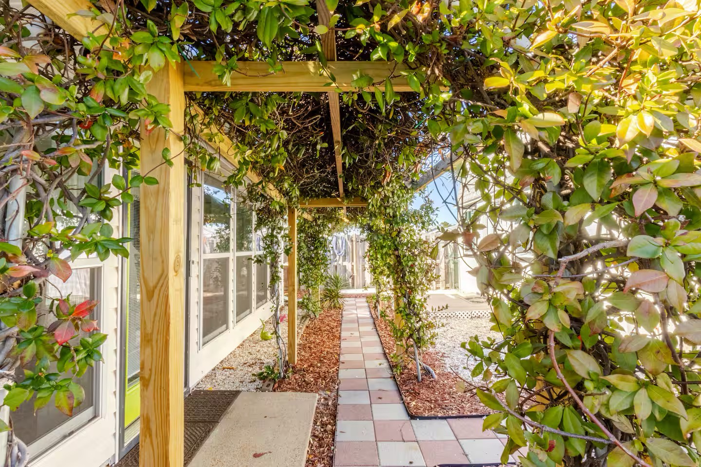 Beautiful courtyard