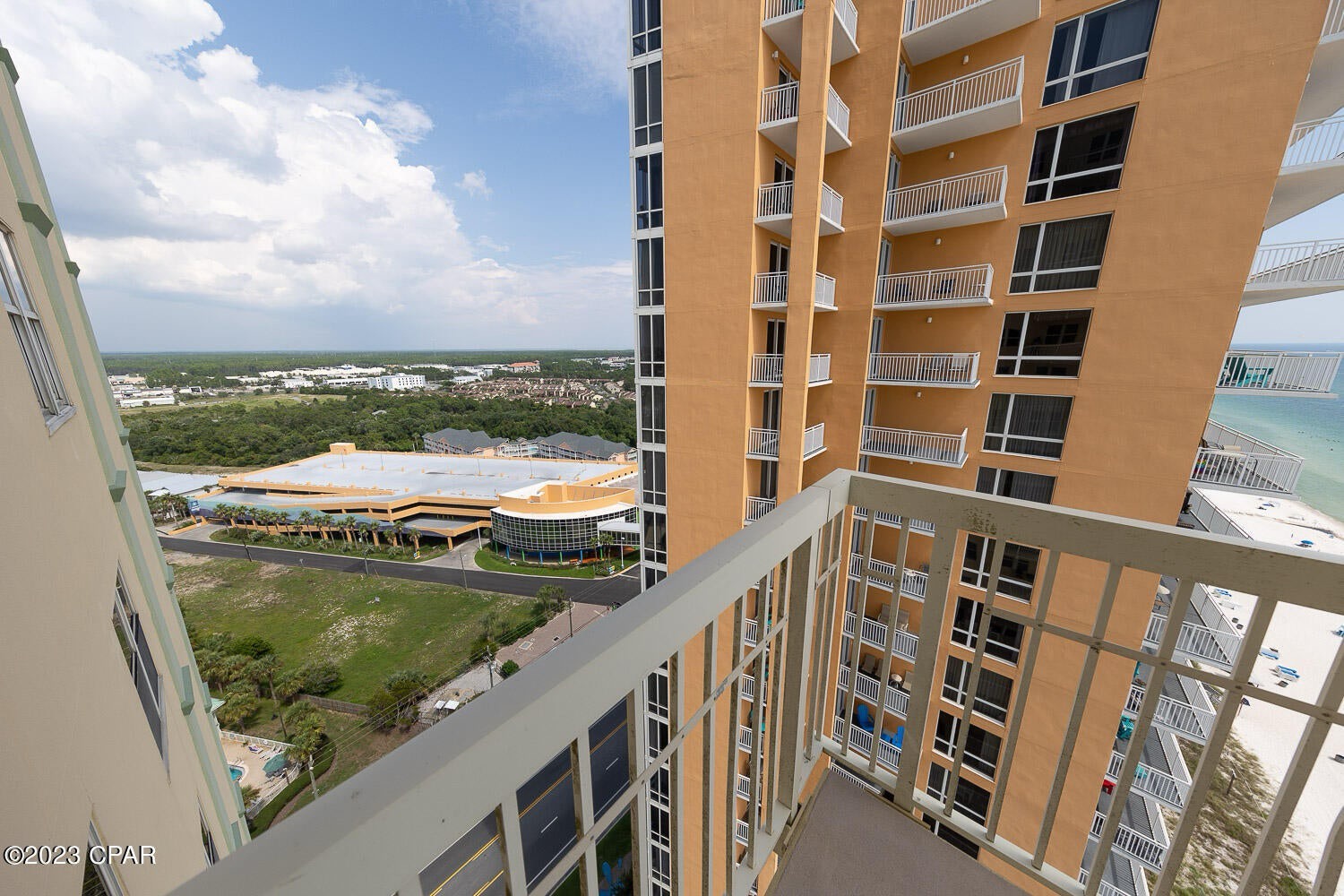 Private balcony