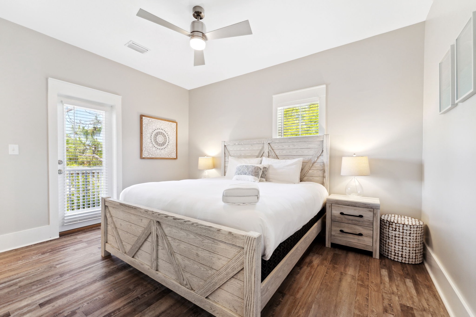 Ensuite King Bedroom with with Balcony Access
