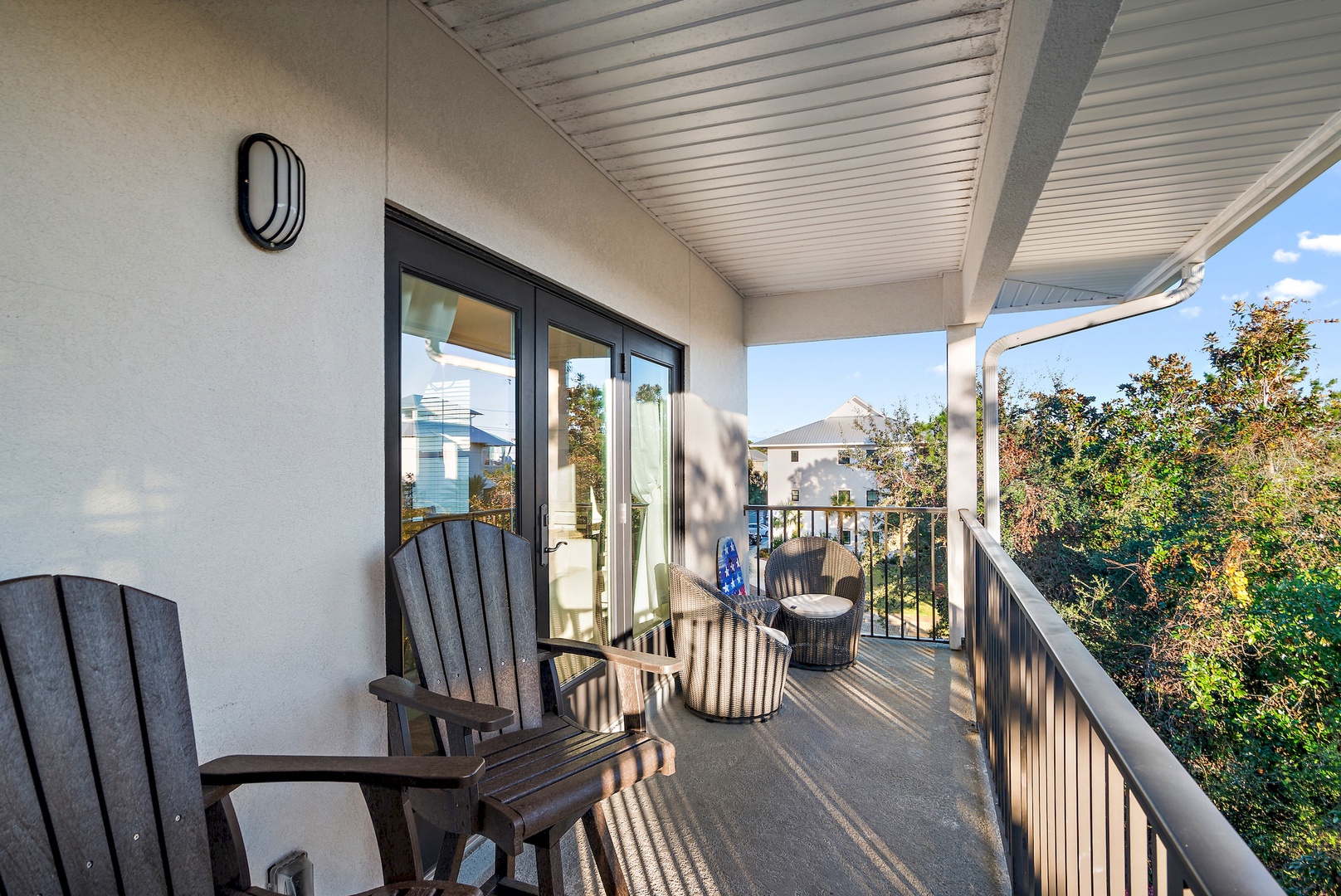 Balcony seating