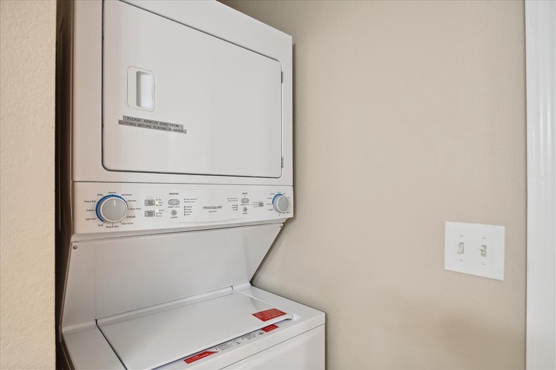 Washer and dryer units in home
