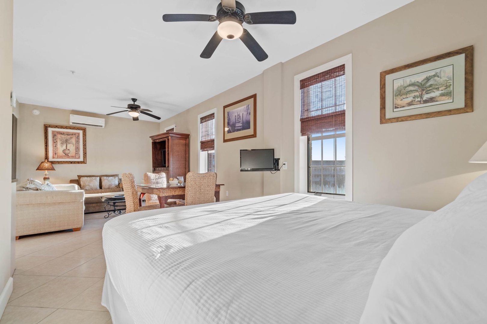 King size bed