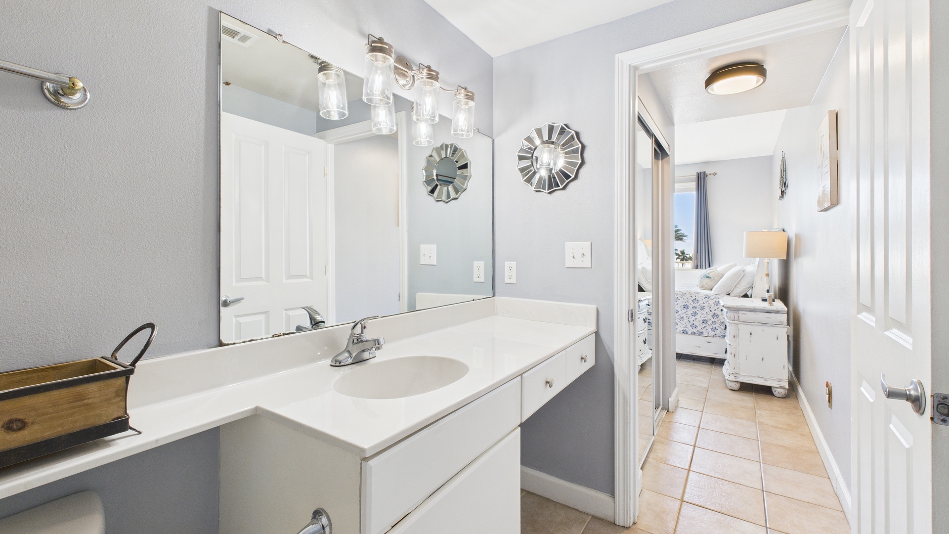 Master bathroom with shower and tub comb