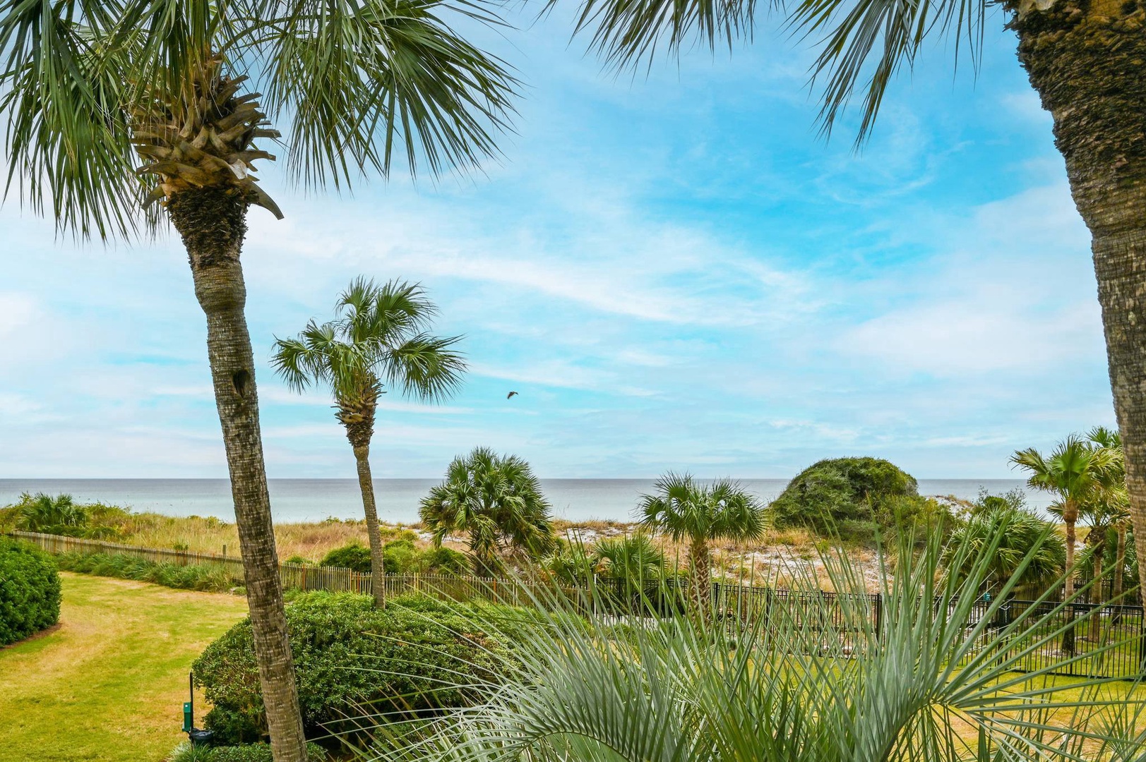 Beautiful gulf views from balcony