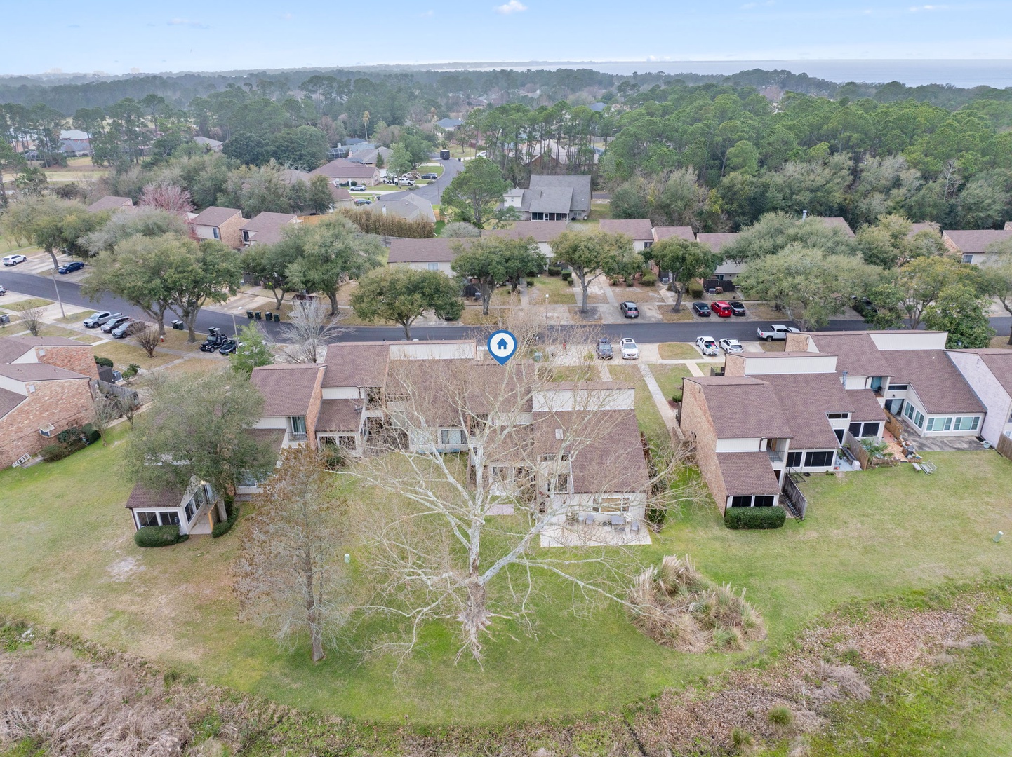 Aerial of home