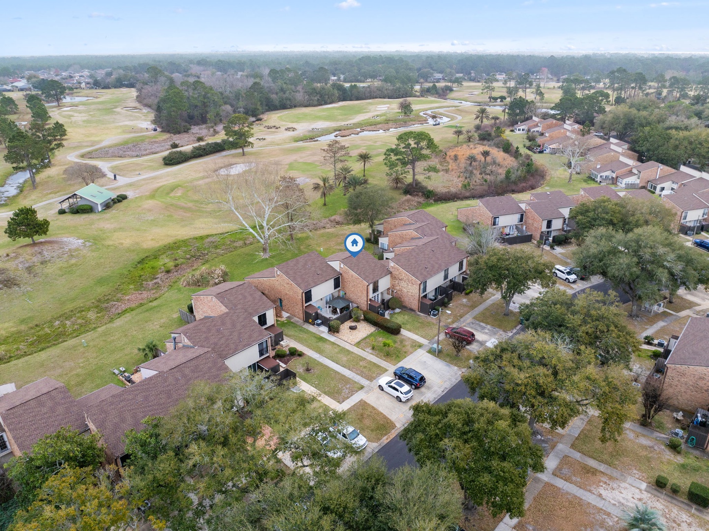 Aerial of home
