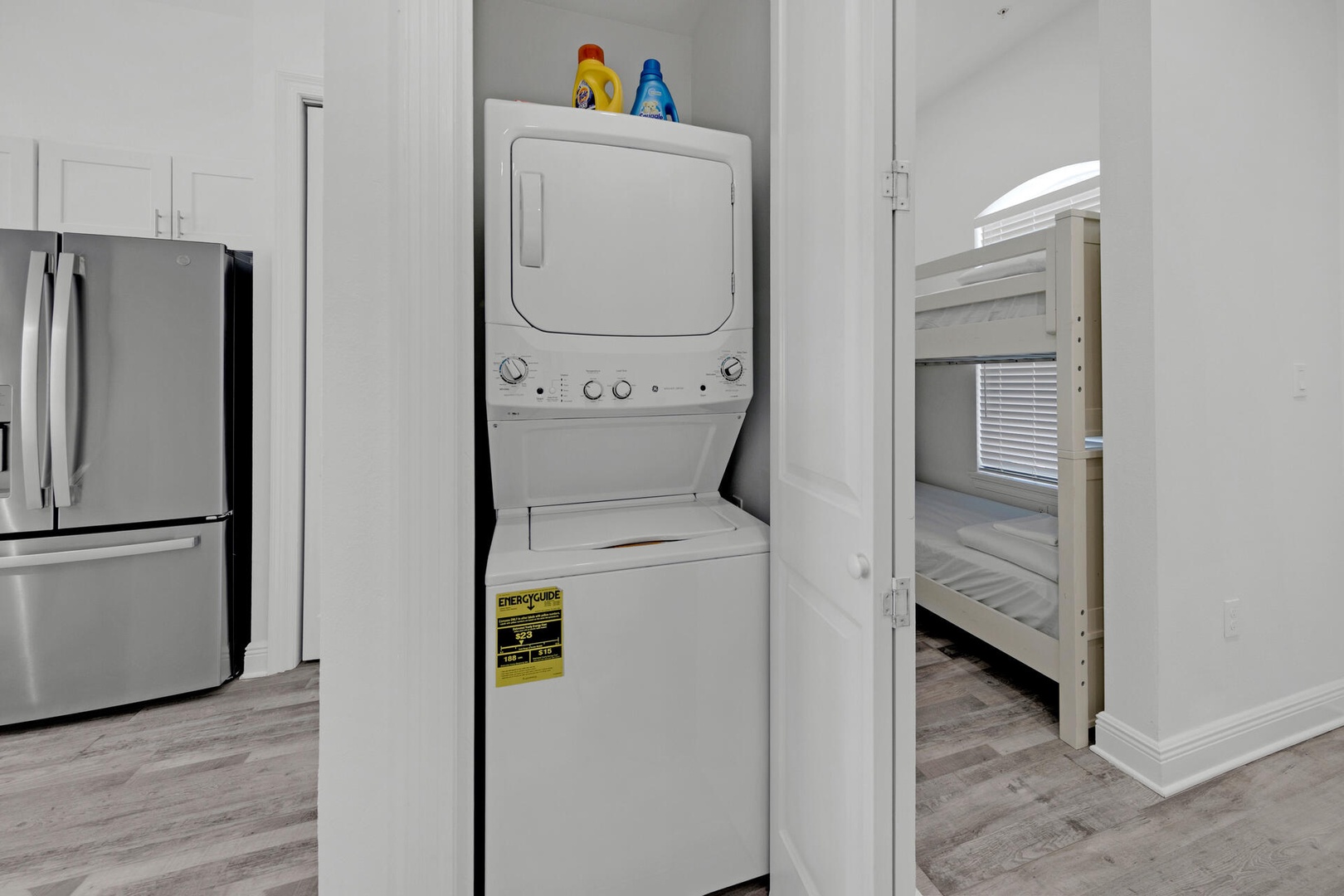 Washer and Dryer in unit