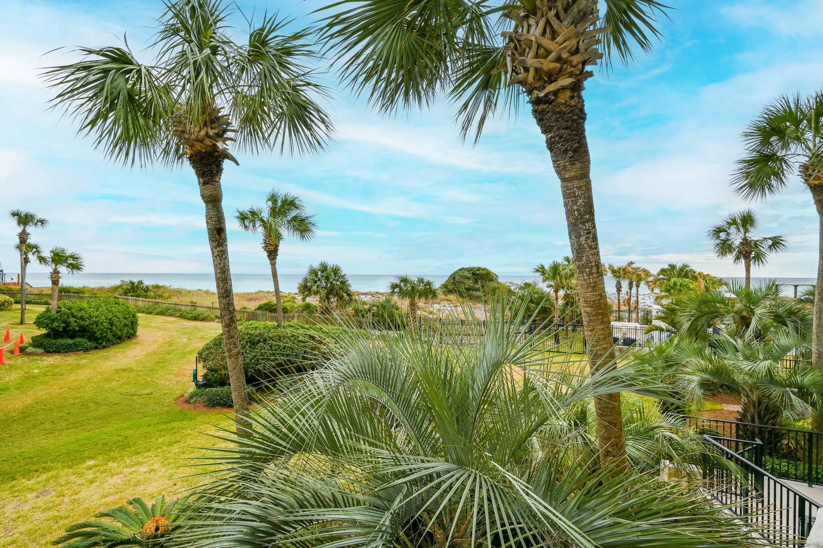 Beautiful gulf views from balcony