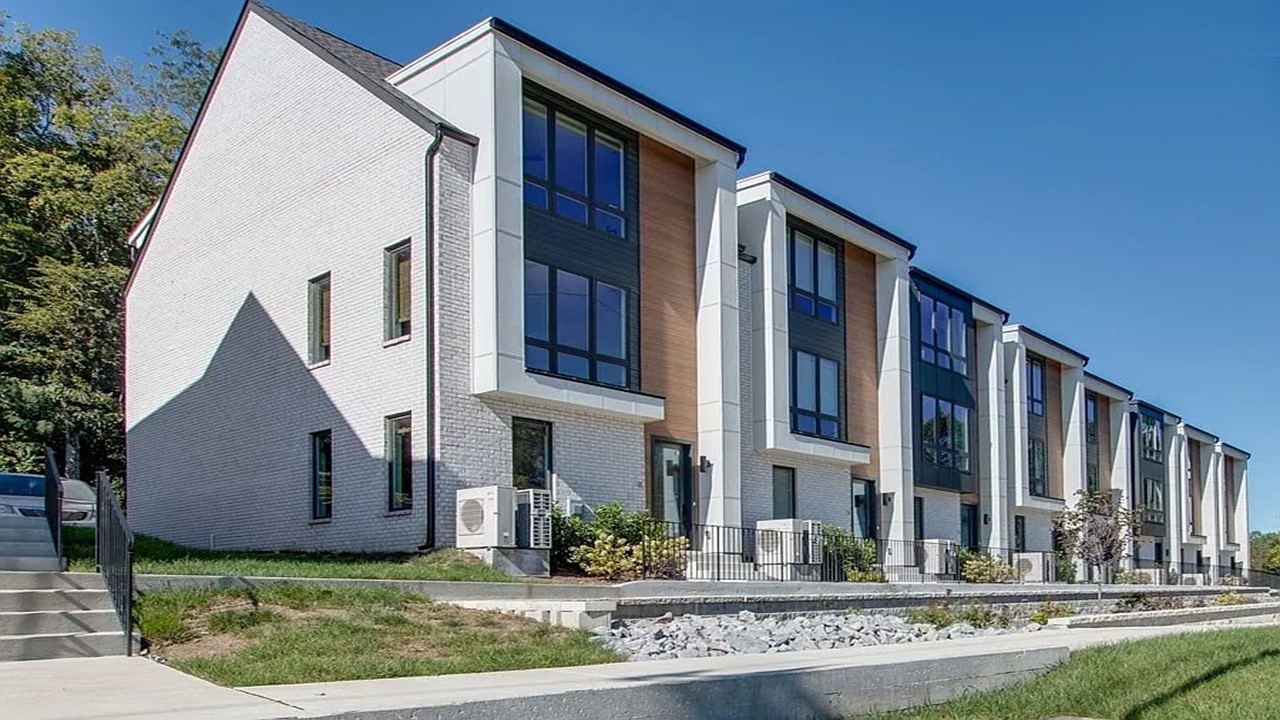 Front of the complex