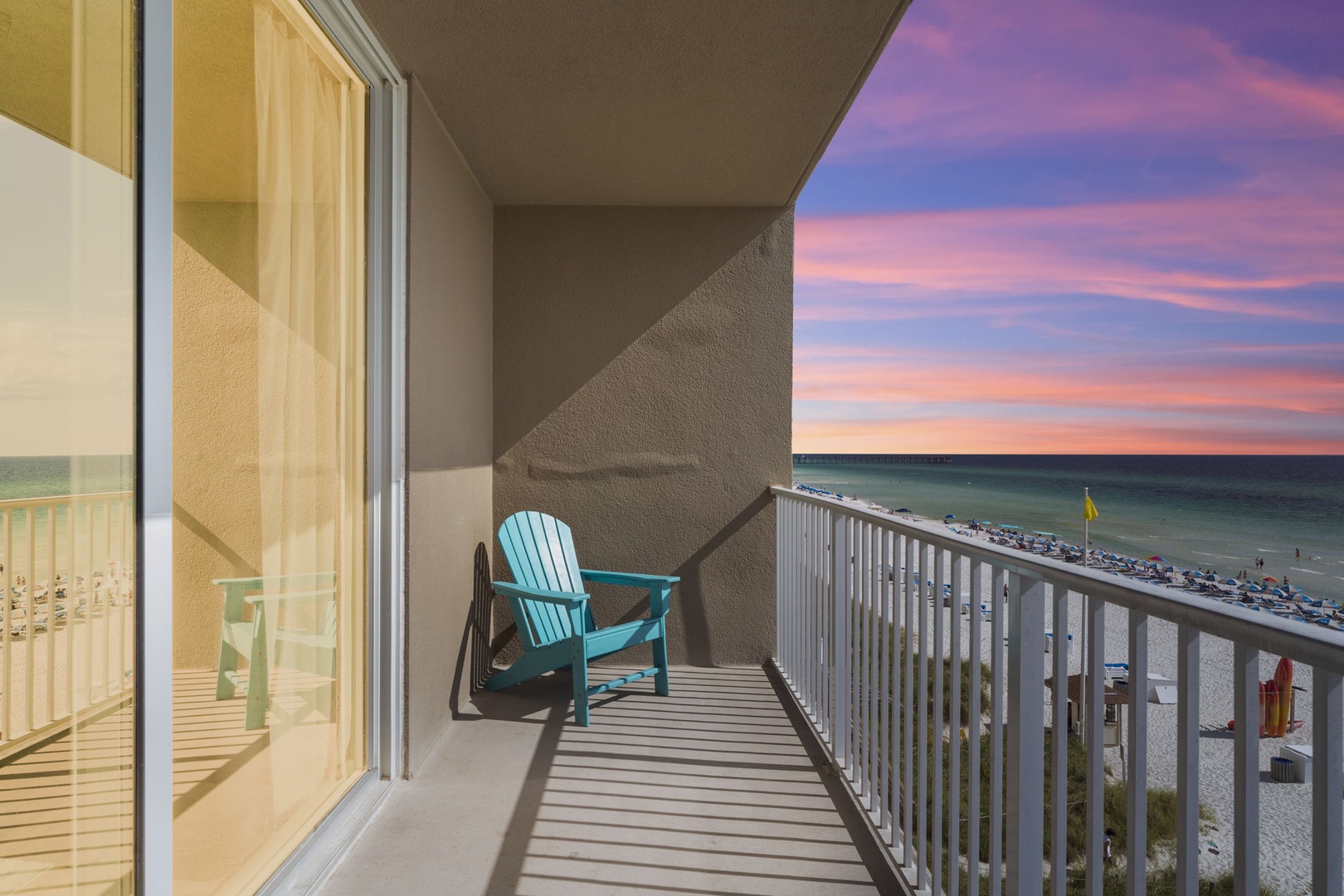 Beautiful balcony view