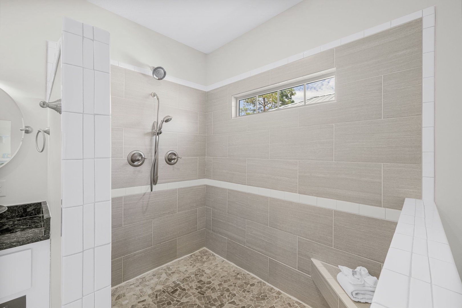 Master bathroom shower