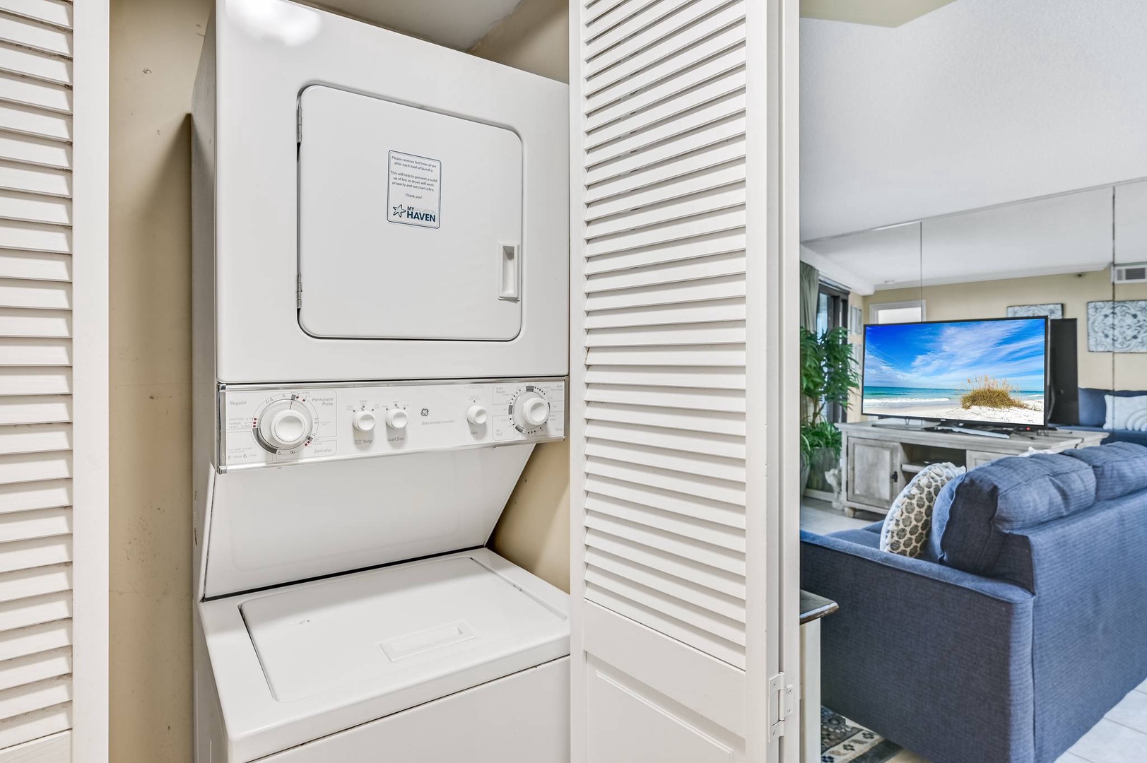 Washer and dryer machines in home