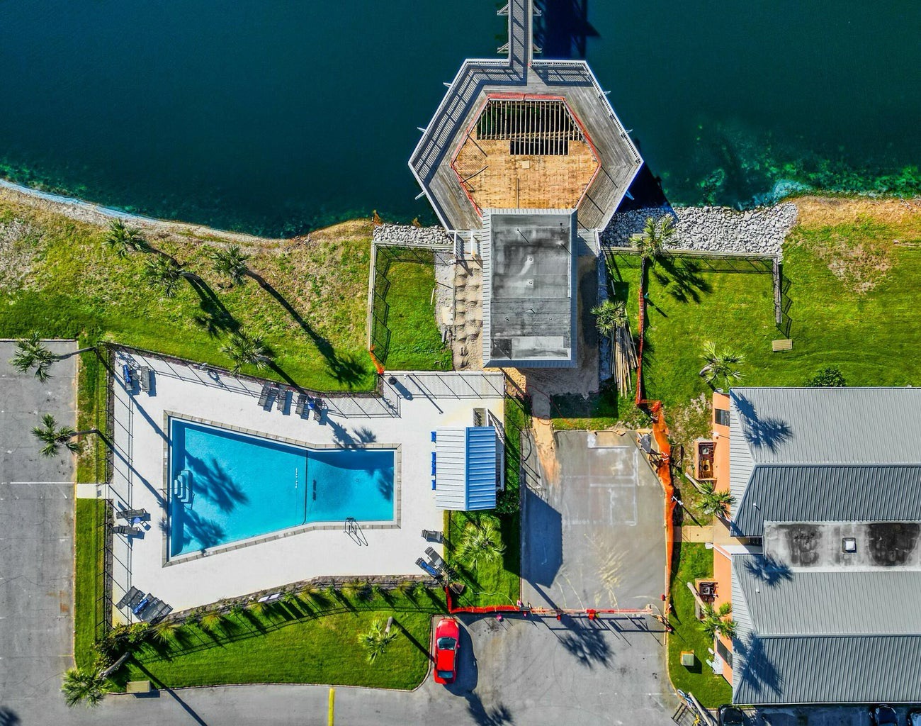 Aerial view of other community pool
