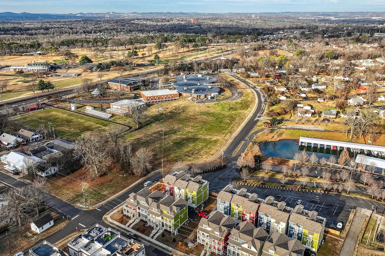 Aerial of unit and community