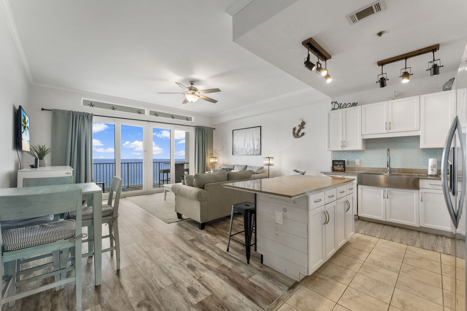 Open concept space
