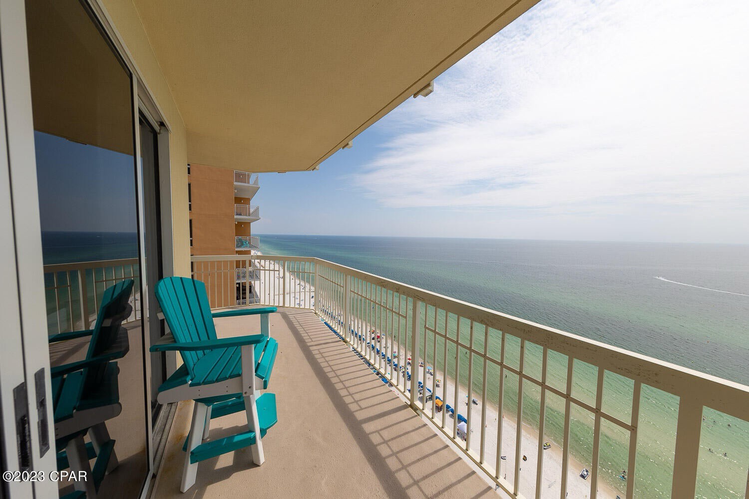 Private balcony