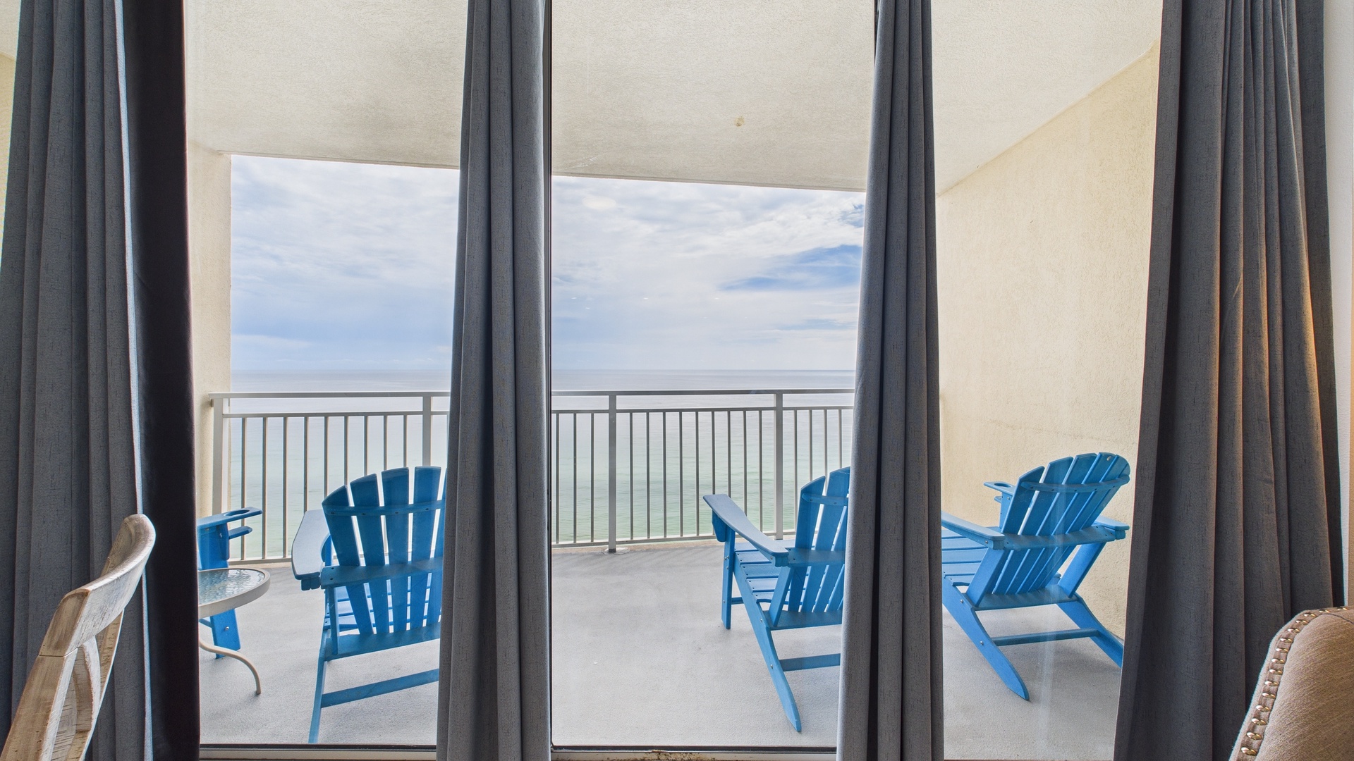 Balcony access from living area