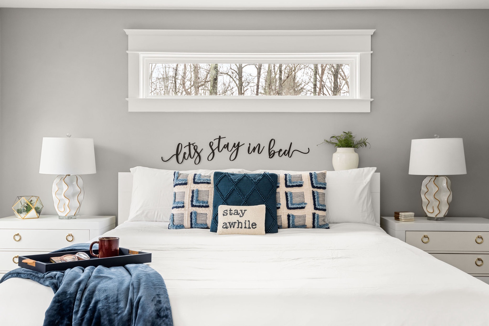 Primary Bedroom with a king Bed