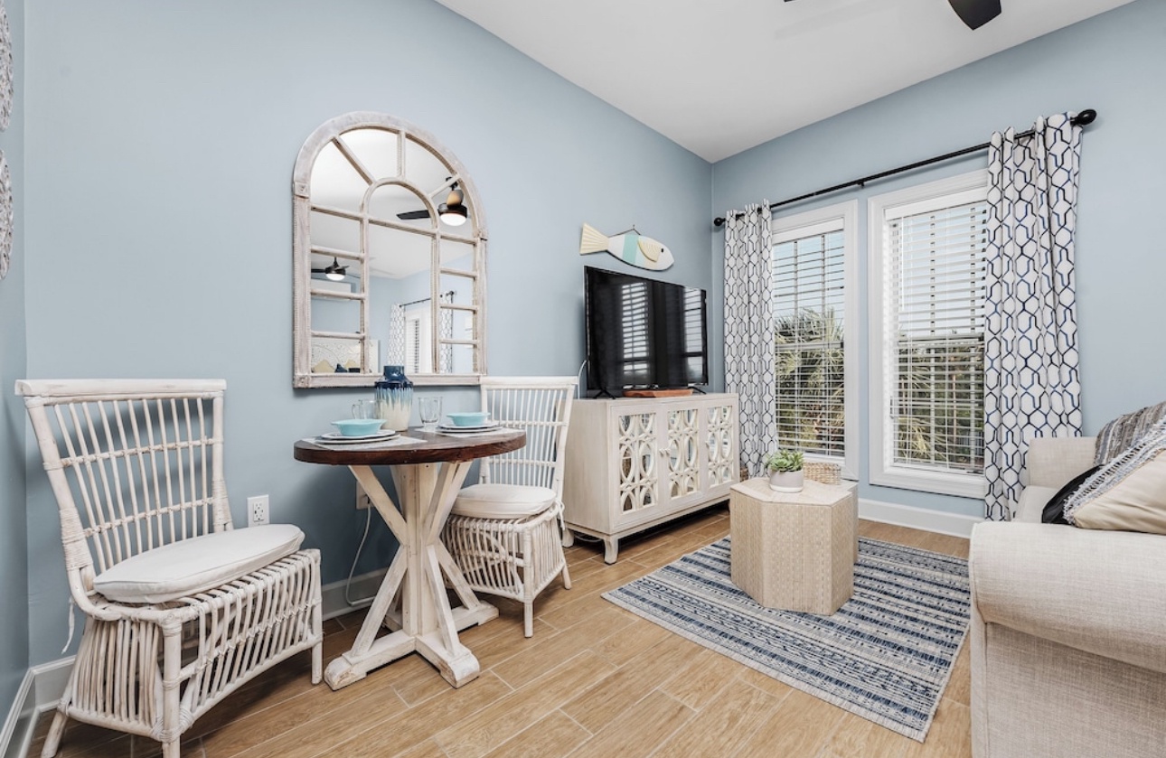 Small dining area