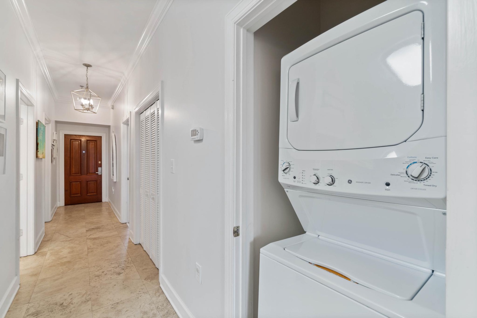 Washer and dryer in unit