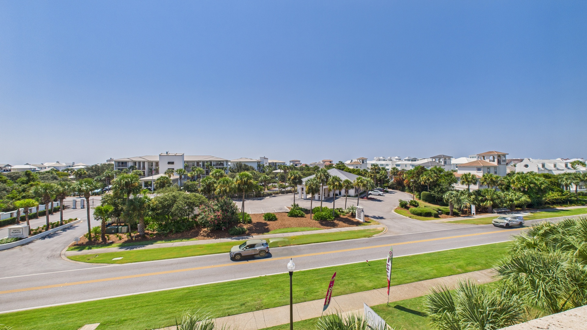 Breathtaking views from balcony