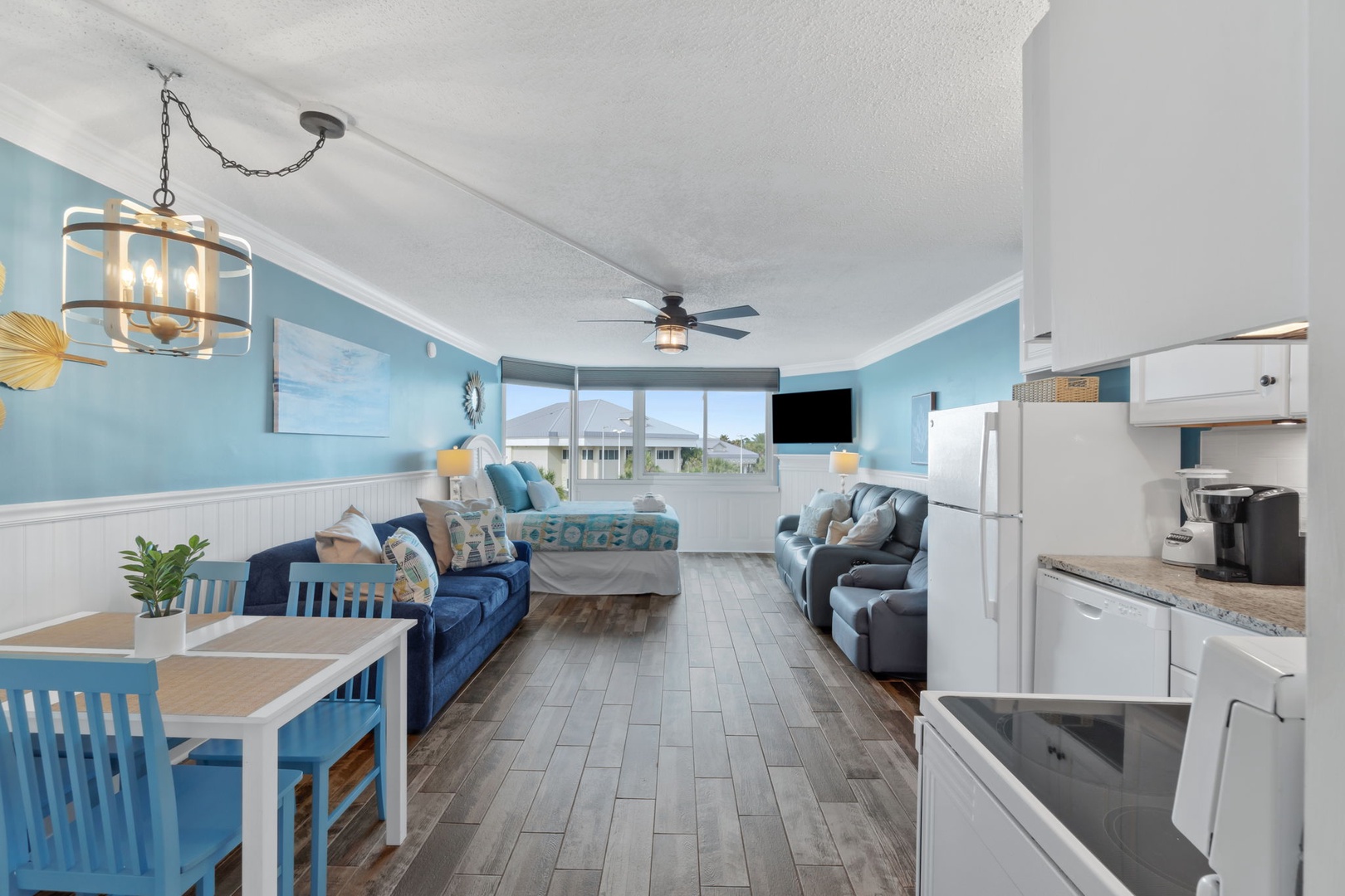 Unit comes fully furnished