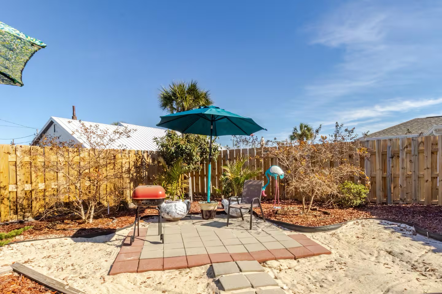 Grill area