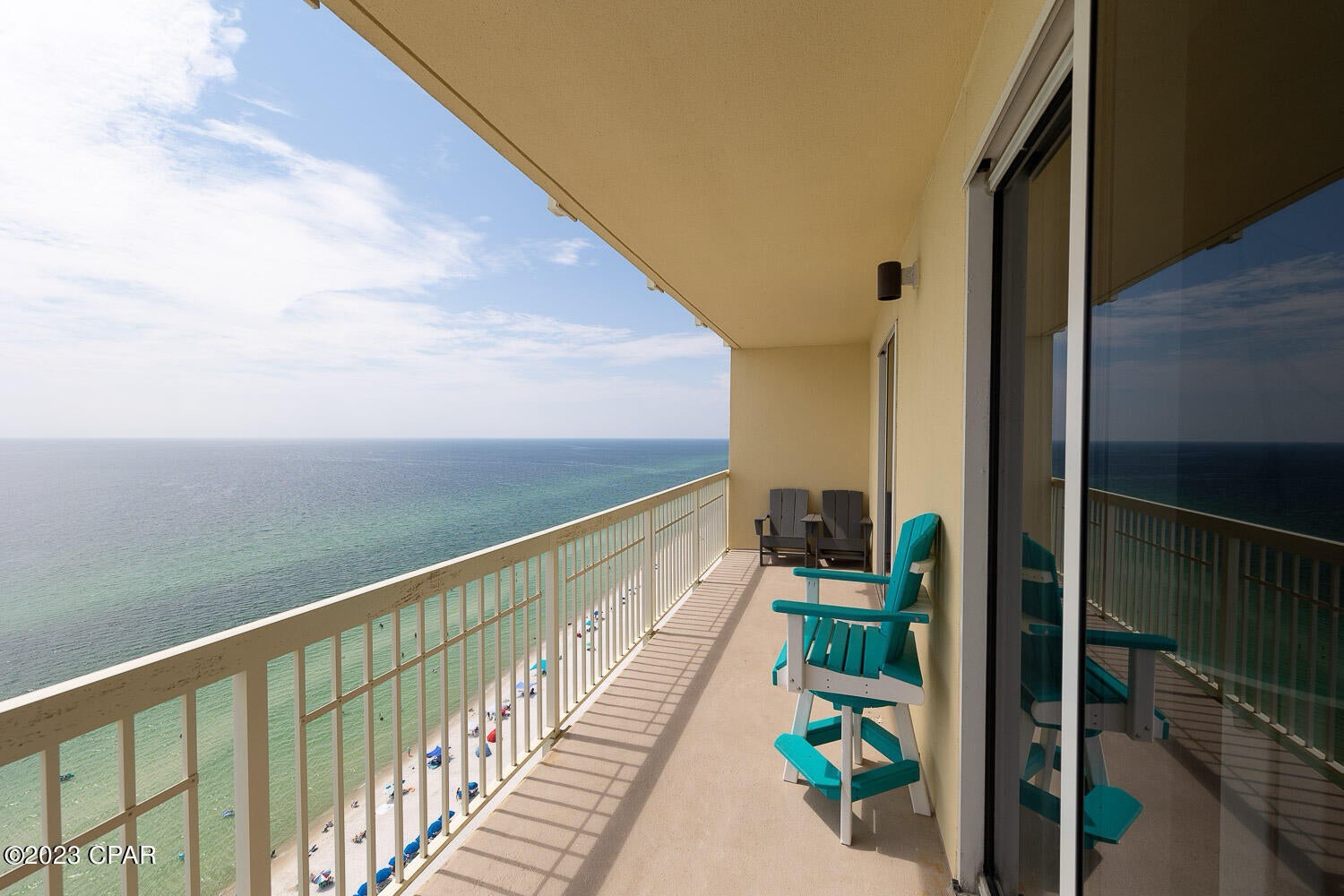 Private balcony