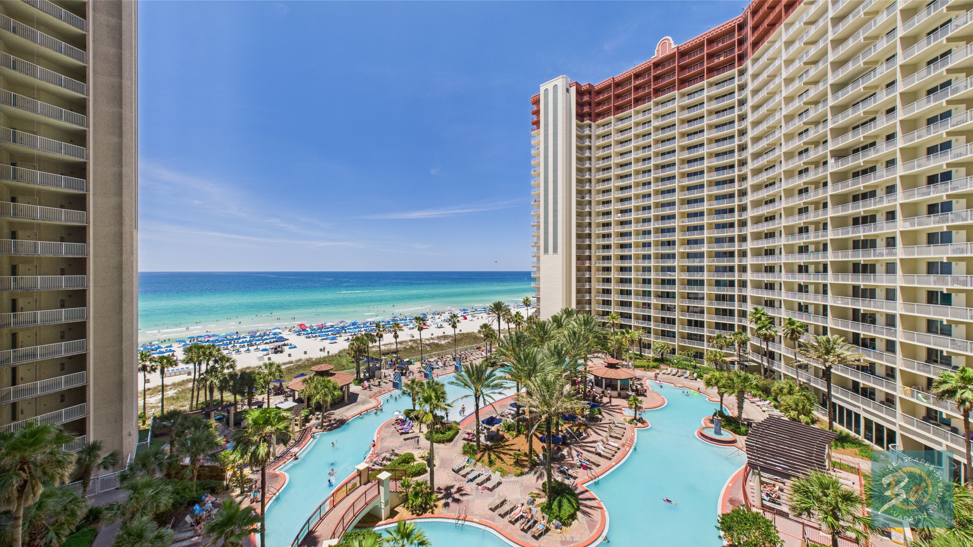 Beautiful views of the gulf and resort