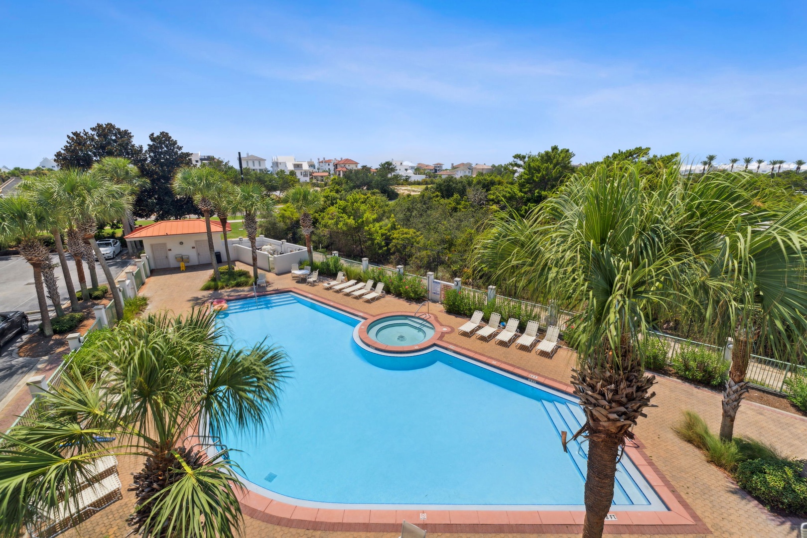 Pool area