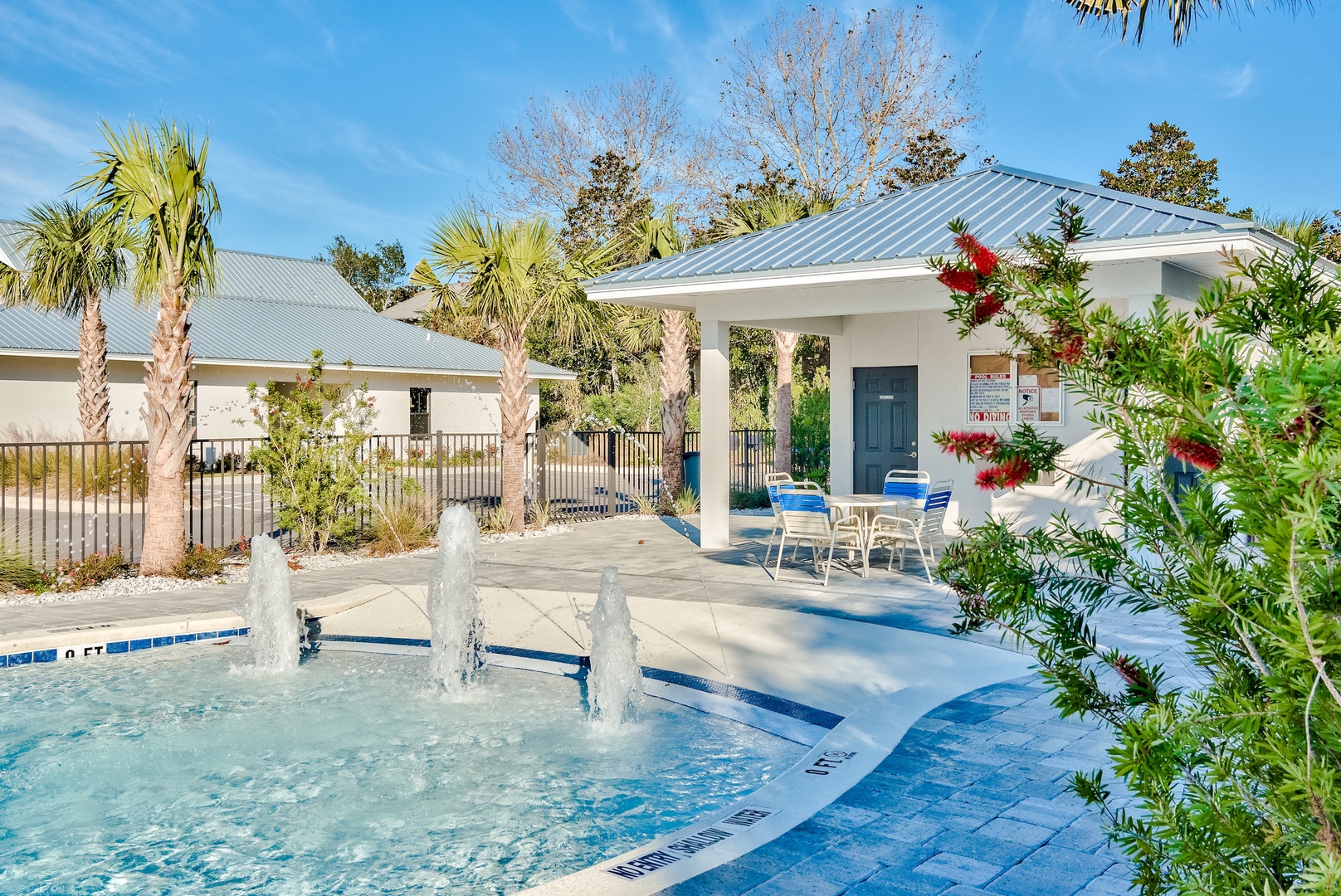 Pool area