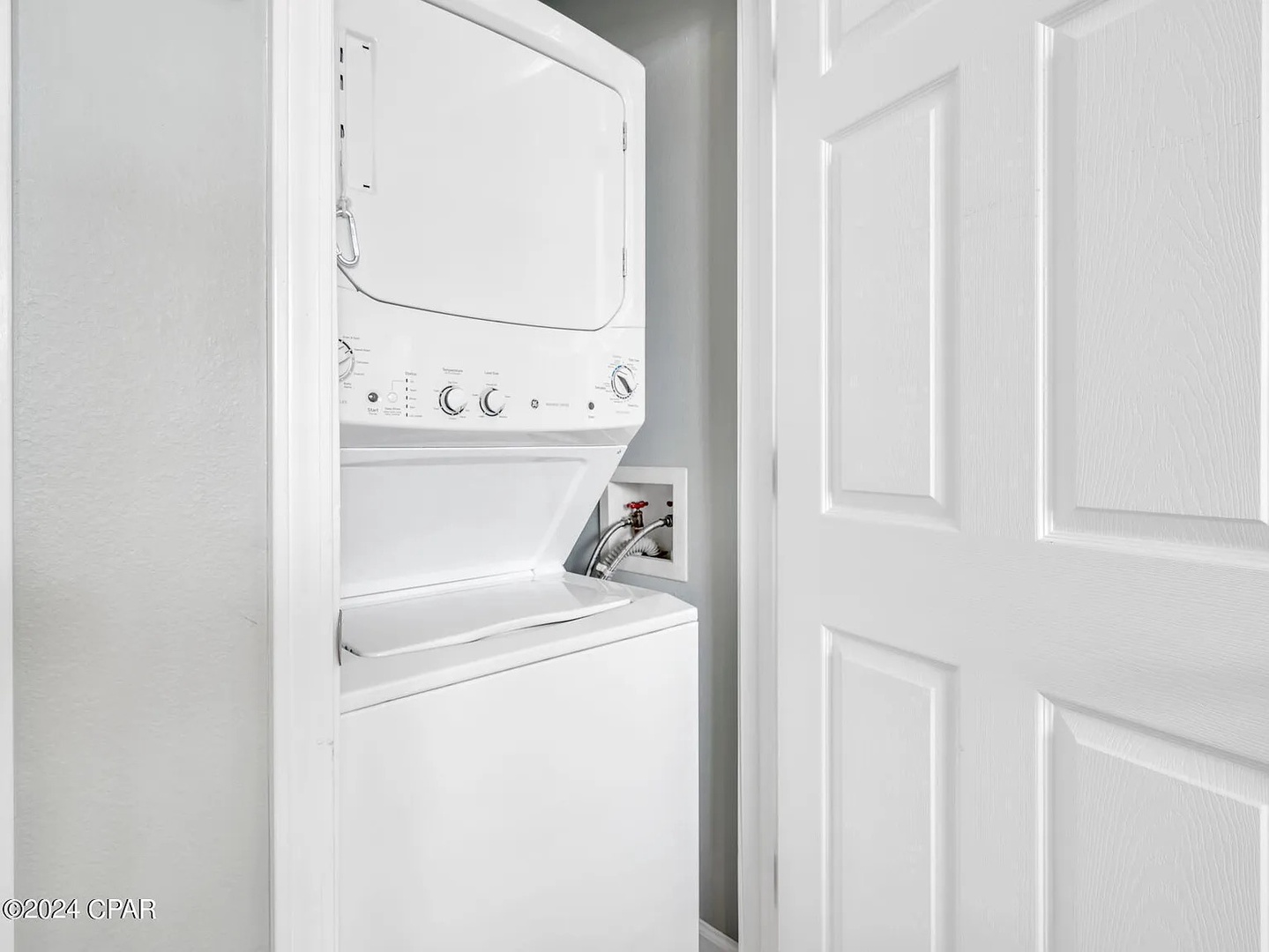 Washer and dryer unit in house