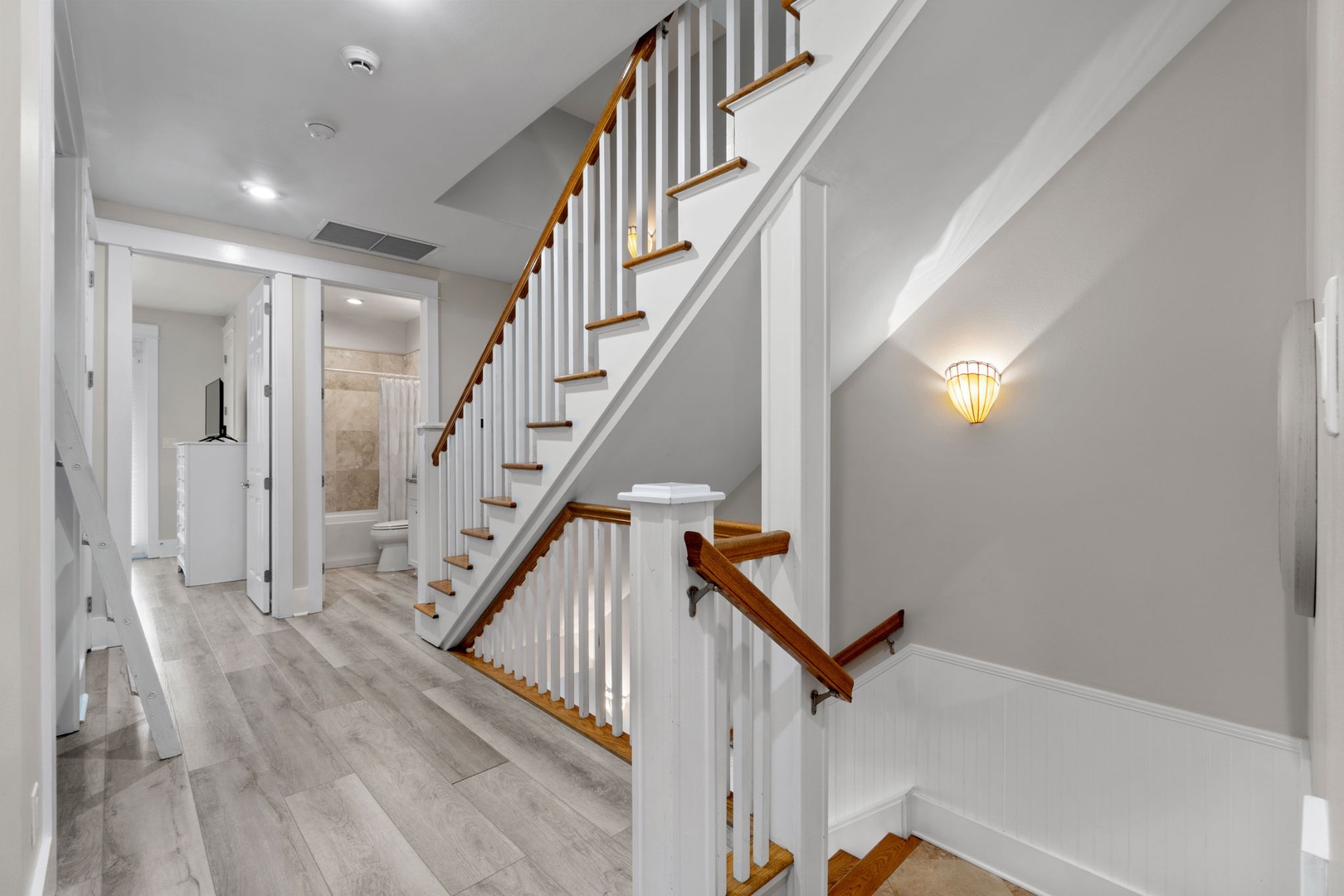Hallway on the 2nd floor-This is a 3 story townhome