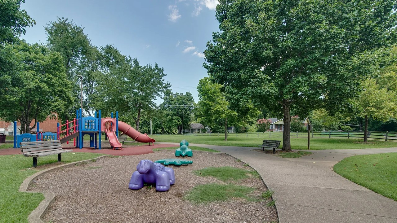 Playground across the street