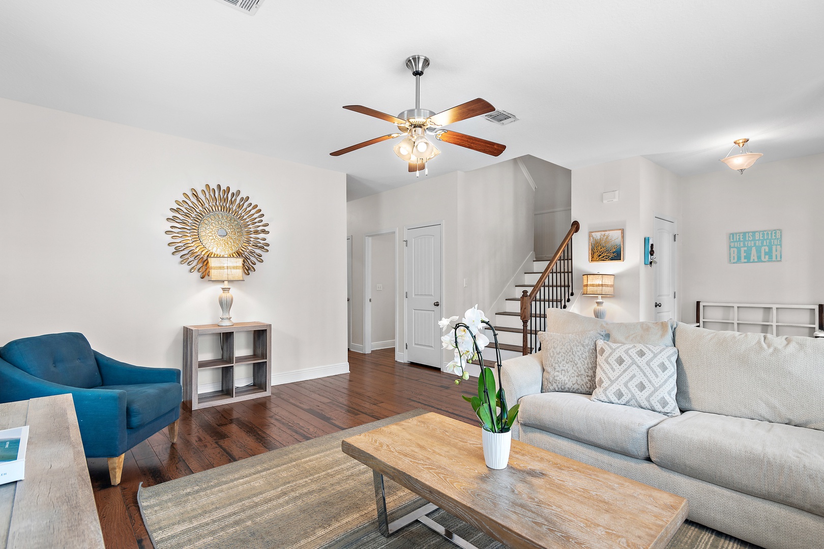 Living room area