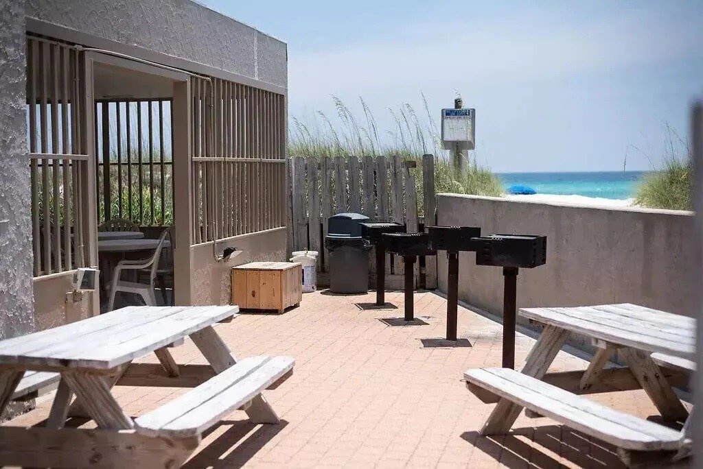 Grilling areas