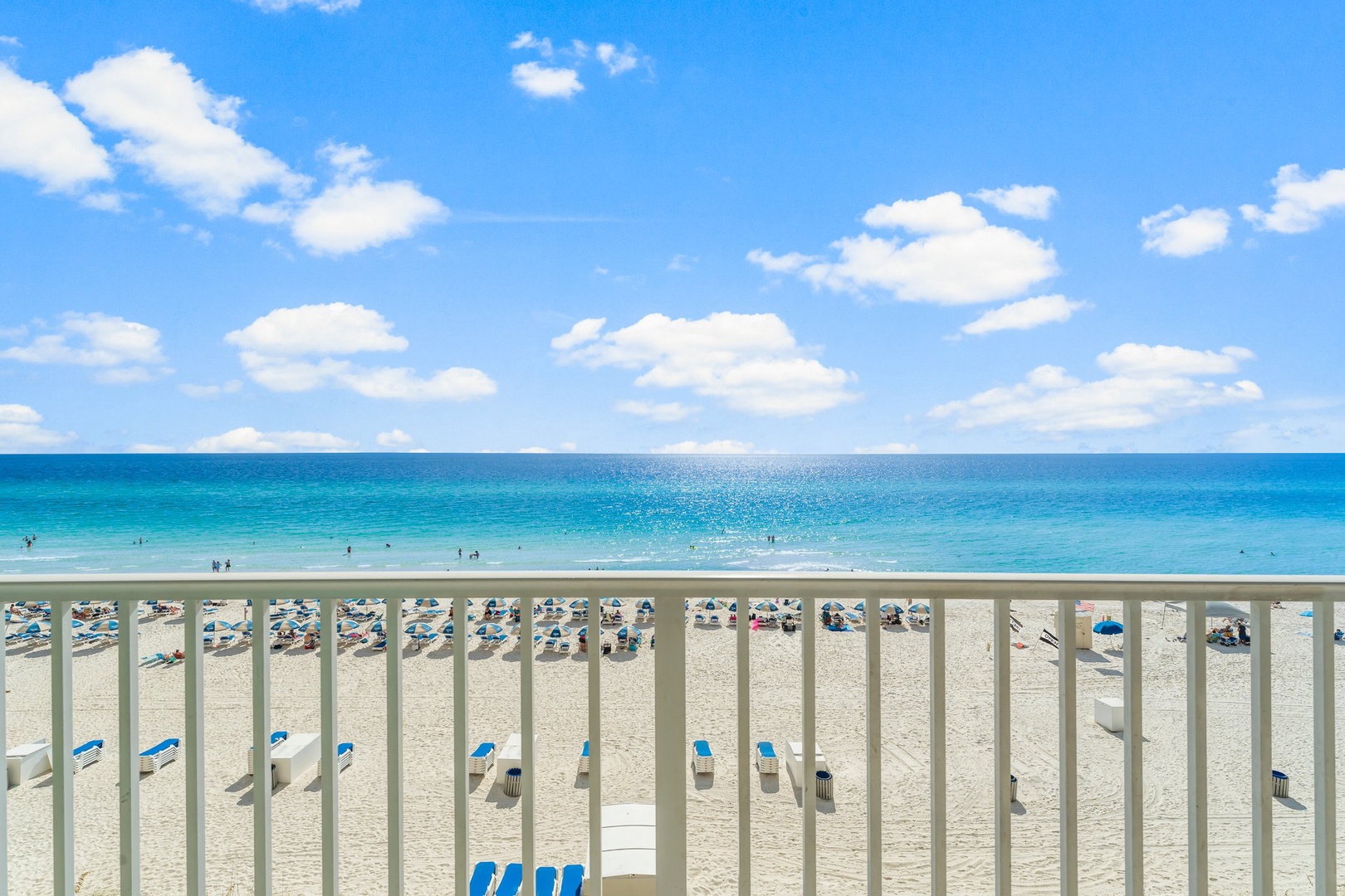 Beautiful balcony view