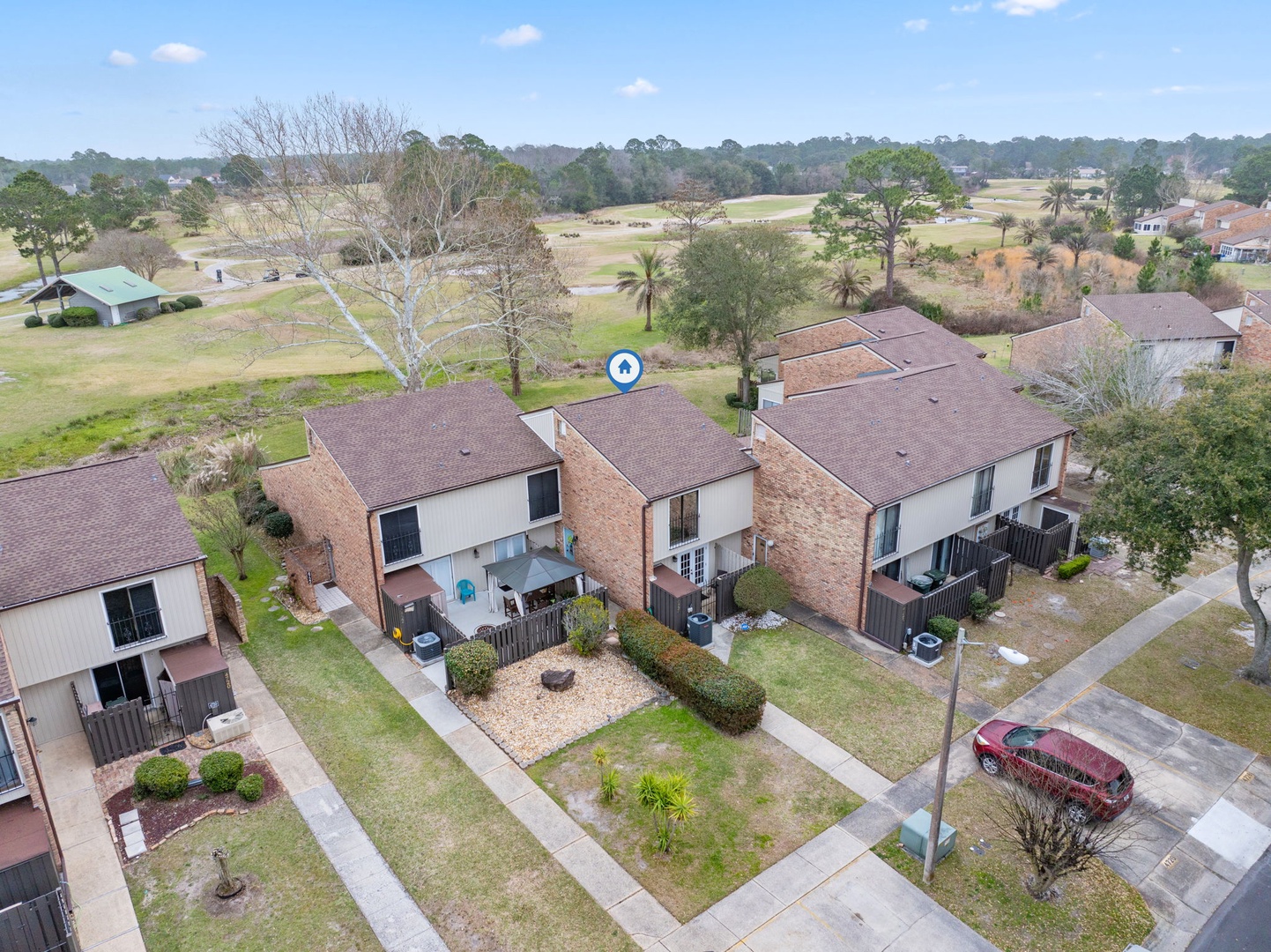 Aerial of home