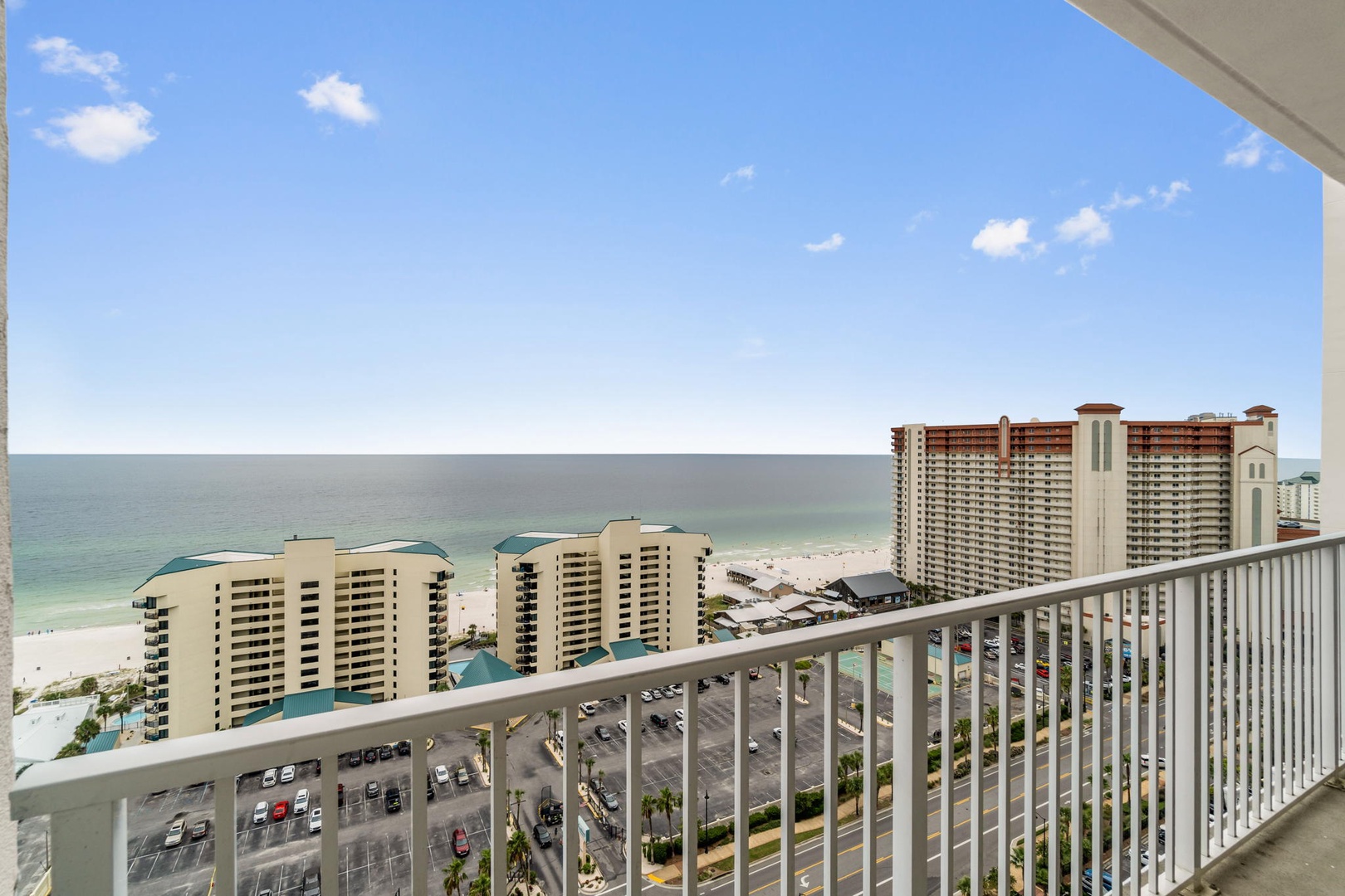 View of the Gulf from balcony
