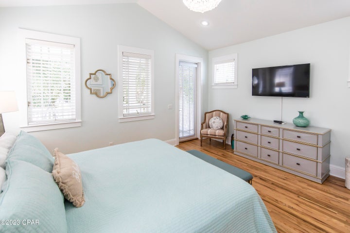 Ensuite bedroom with balcony