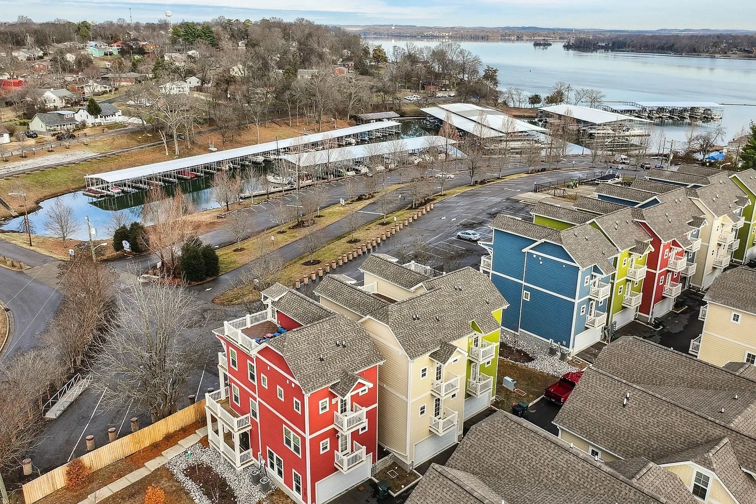 Aerial of unit and community