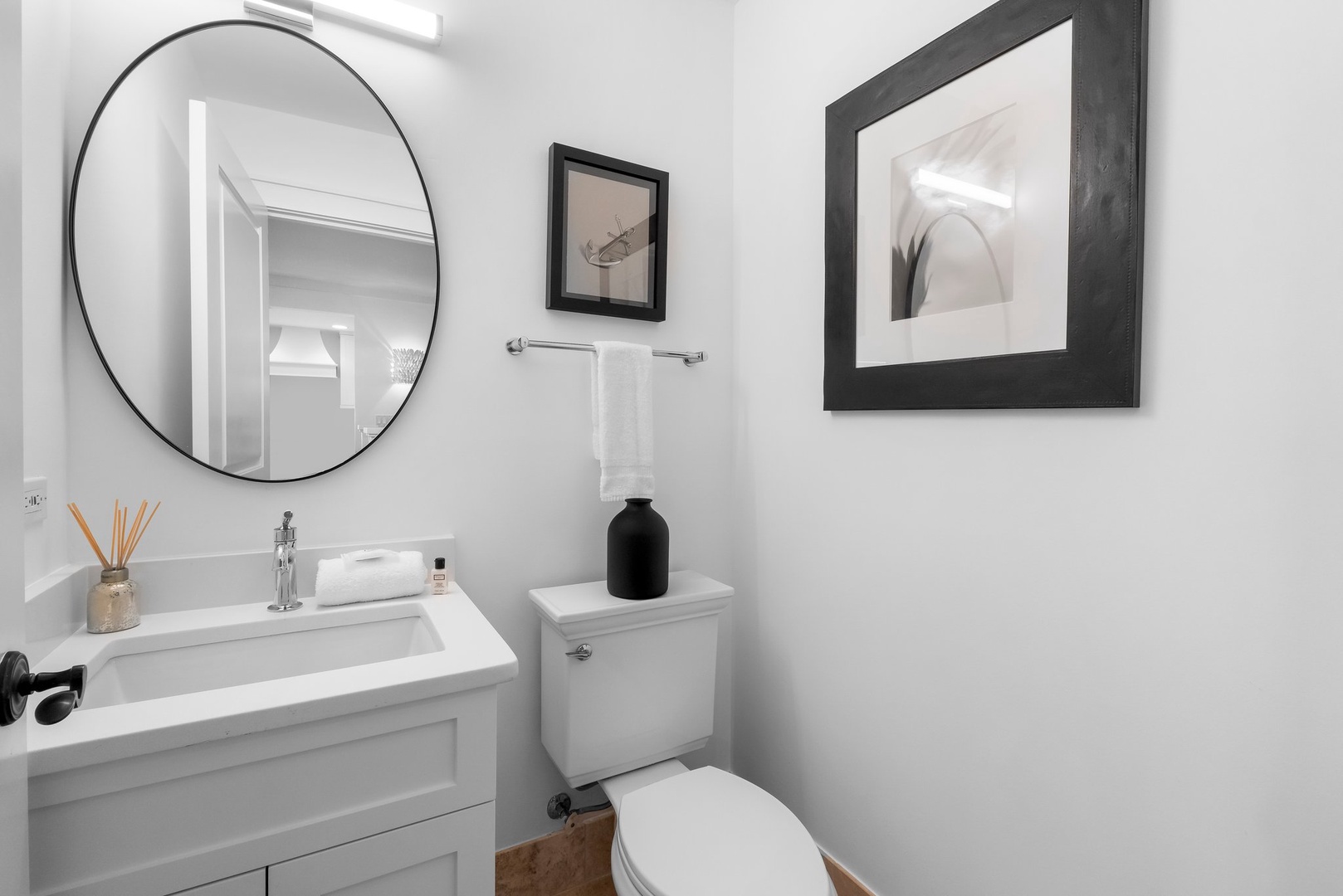 Half bathroom
