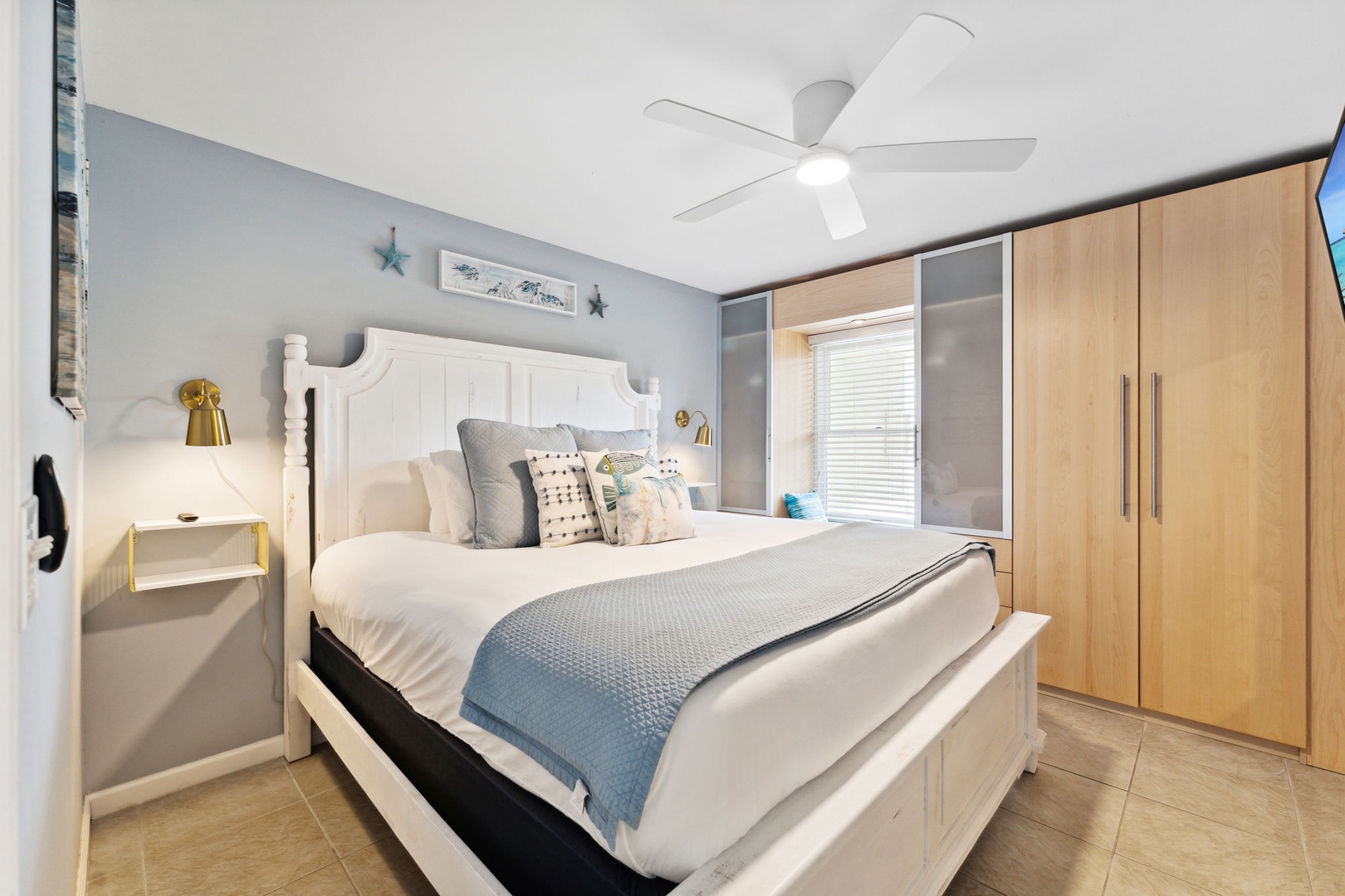 Primary bedroom with a King Bed