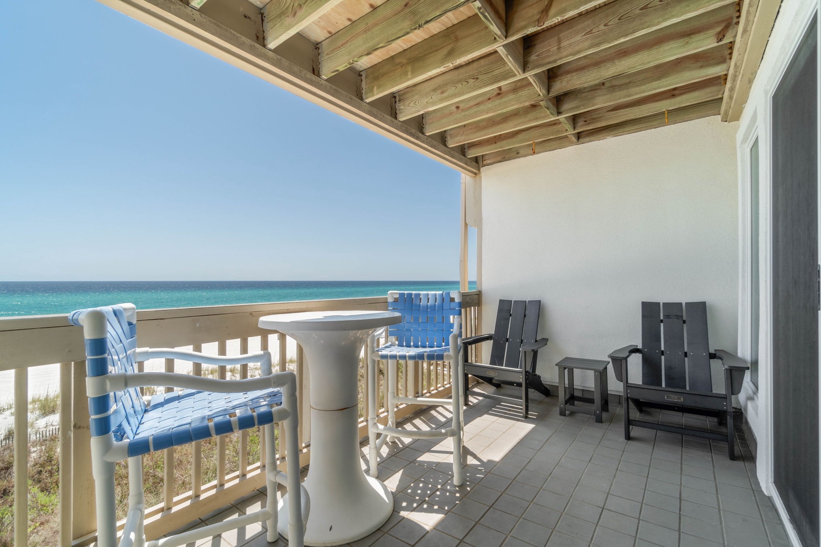 Balcony seating
