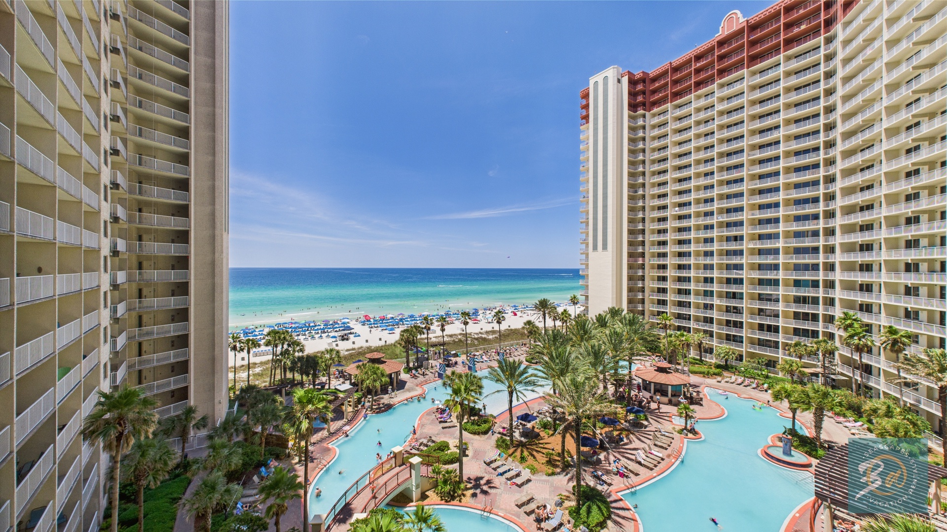 Beautiful views of the gulf and resort