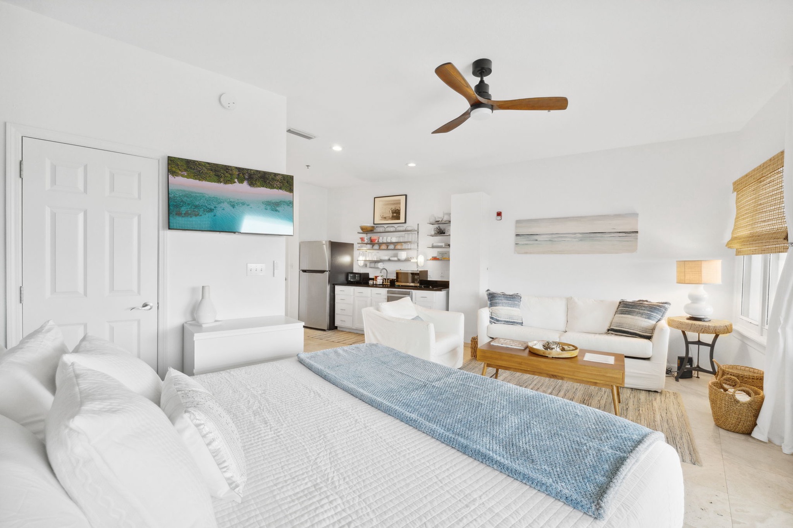 King bed