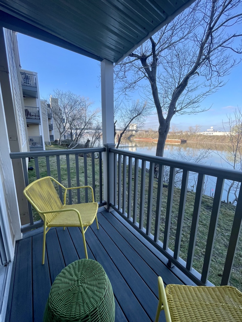 Balcony with beautiful view