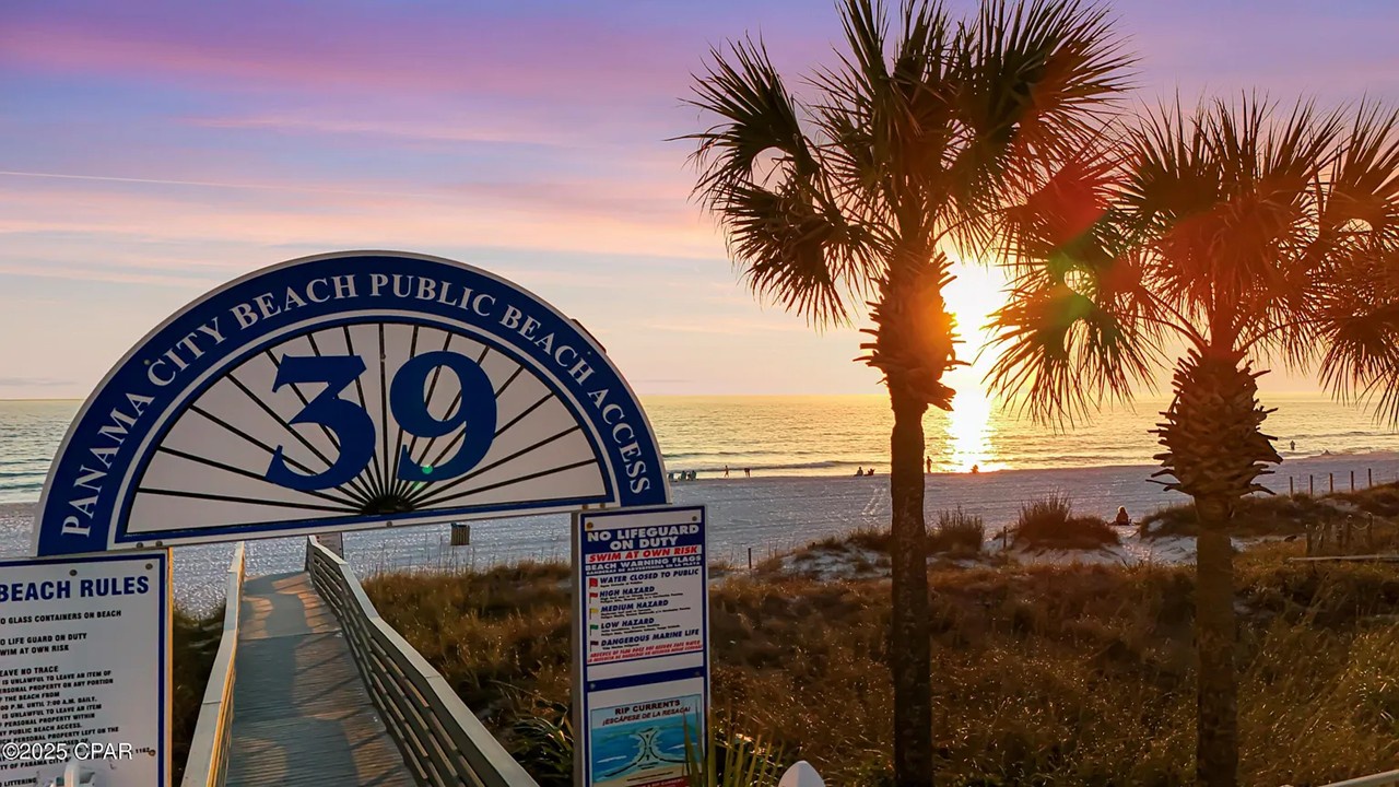 Beach access point is #39