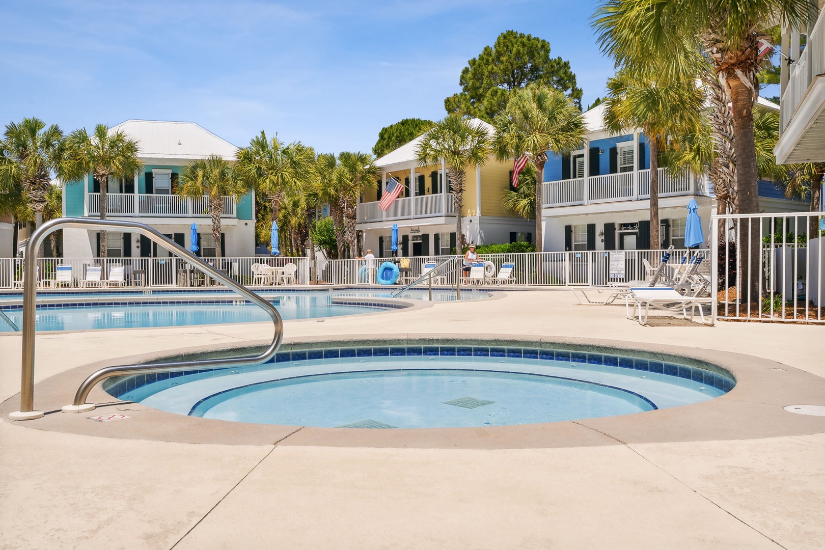 Pool and Hot tub